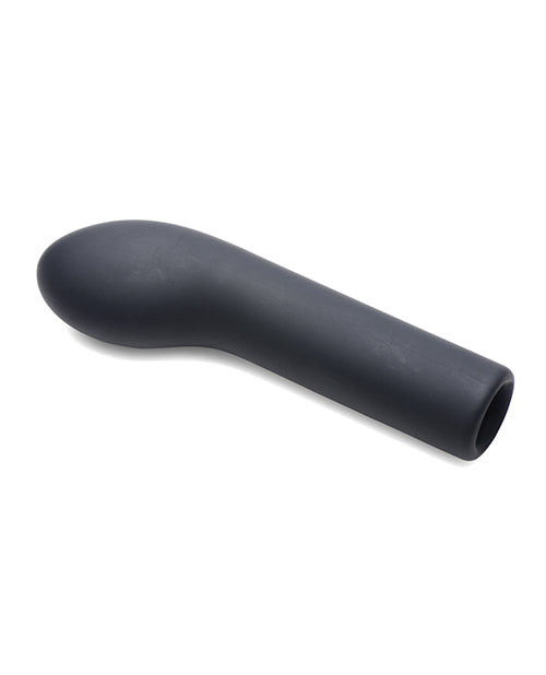 Trinity for Man 10x Vibrating Silicone Finger Sleeve - Black