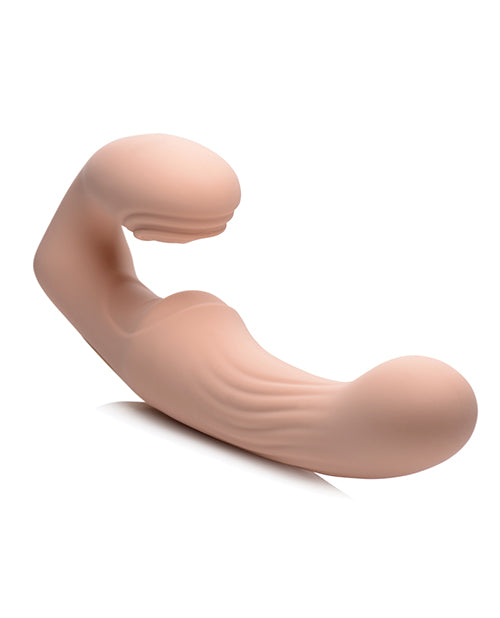 Strap U U-Pulse Silicone Strapless Strap-on w/Remote - Assorted Colors