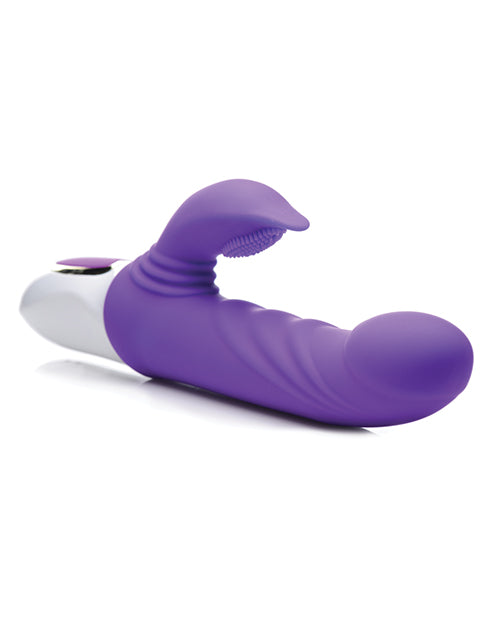 Inmi 10x Flipper Flicker Rabbit w/Moving Clit Stimulator - Purple