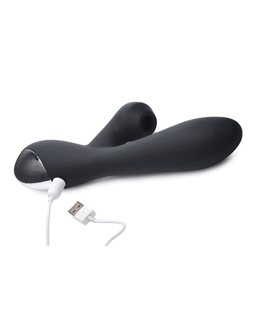 Inmi Shegasm Suction Come Hither Rabbit - Black