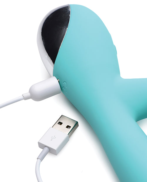 Inmi Shegasm Suction Come Hither Rabbit - Teal