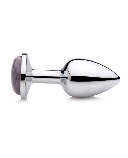 Booty Sparks Gemstones Amethyst Gem Anal Plug - Small