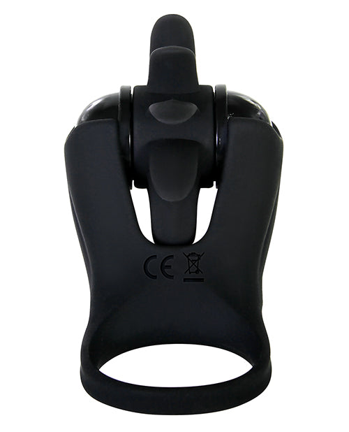 Zero Tolerance Ring Leader Cock Ring - Black