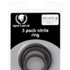 Spartacus Nitrile Cock Ring Set - Assorted Colors