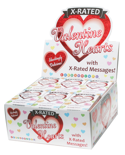 X-Rated Valentine Candy - 1.6 oz Boxes Display of 24