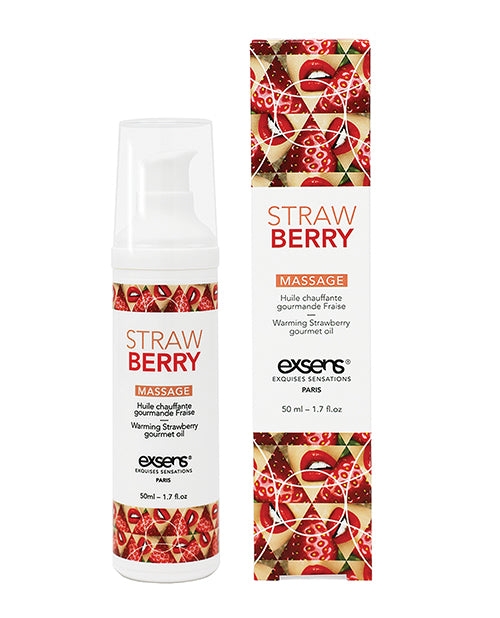 EXSENS of Paris Warming Massage Oil - Assorted Flavors