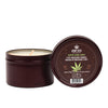 Earthly Body 2024 Holiday 3 in 1 Massage Candle - 6 oz Santa Came Early