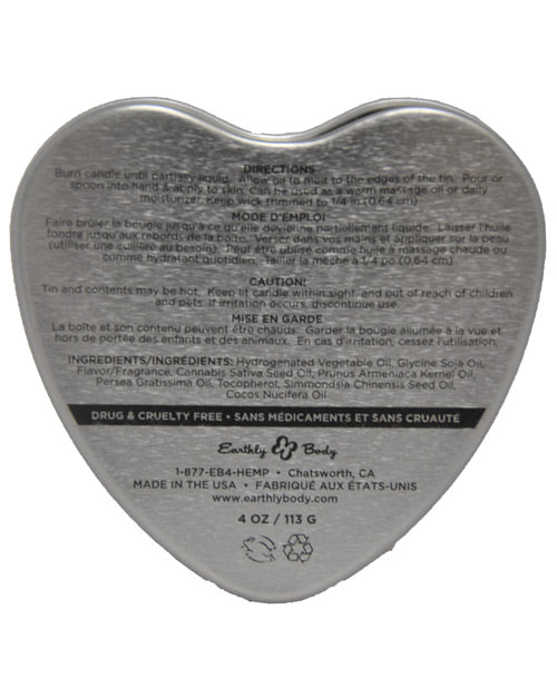 Earthly Body Suntouched Hemp Edible Candle - Assorted Flavors