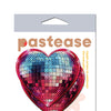 Pastease Sparkling Discoball Heart - Blue and Pink O/S