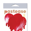 Pastease Faux Leather Melty Heart - Red O/S