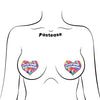 Pastease Tits Your Birthday! Heart - Multi-Color O/S