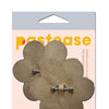 Pastease Pierced Flower Breast Petal w/Barbell Piercing - Nude O/S