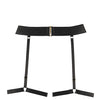 Adore Bombshell Garter Belt w/Leg Bands Black O/S
