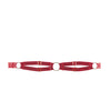 Adore Come With Me Leg Garters Red O/S