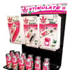 High Climax Vibrating Acrylic Display - Asst. Stimulating Kit Display