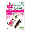 High Climax Vibrating Bullet Stimulating Kit w/Hemp Seed Oil - Silver