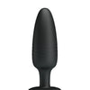 Pretty Love Tarion Thrusting Butt Plug w/Multi Color Bottom Light - Black