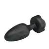 Pretty Love Varian Large Butt Plug w/Multi Color Bottom Light - Black