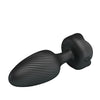 Pretty Love Osborn Medium Butt Plug w/Multi Color Bottom Light - Black