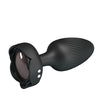 Pretty Love Osborn Medium Butt Plug w/Multi Color Bottom Light - Black