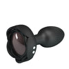 Pretty Love Olman Small Butt Plug w/Multi Color Bottom Light - Black