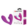 Pretty Love Nauty Thumping & Vibrating Insertable Vibrator - Fuchsia