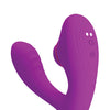 Pretty Love Nauty Thumping & Vibrating Insertable Vibrator - Fuchsia