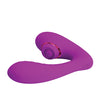Pretty Love Nauty Thumping & Vibrating Insertable Vibrator - Fuchsia