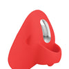 Pretty Love Carnation Manta Ray Finger Vibe - Red