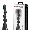 Pretty Love Federer Vibrating Beaded Anal Probe - Black