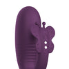 Pretty Love Klay App-Enabled Thrusting Hands-Free Vibrator - Purple