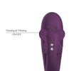 Pretty Love Klay App-Enabled Thrusting Hands-Free Vibrator - Purple