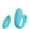 Pretty Love Remi Thrusting Hands-Free Vibrator - Aqua