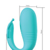 Pretty Love Remi Thrusting Hands-Free Vibrator - Aqua