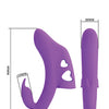 Pretty Love Yenna Dual Finger Vibe - Purple