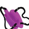 Pretty Love Heartbeat Strap On Clitoral Massager - Fuchsia