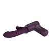 Pretty Love DJ Scholar Dual Thrusting Gun Massager - Purple