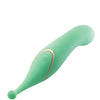 Blush Stella 7 Inch Dual-Ended Clitoral G-Spot Vibrating Wand With Precision Stimulation - Green