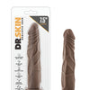 Blush Dr. Skin 7.5" Basic Realistic Cock - Chocolate