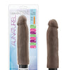 Blush Au Naturel 11" Sensa Feel Magnum Vibrating Dong - Chocolate