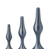 Blush Anal Adventures Matrix Genesis Plug Kit - Silver