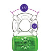 Blush Play With Me - Pleaser Rechargeable C-Ring - Neon Green