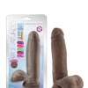 Blush Au Naturel 7" Sensa Feel Dildo - Chocolate