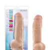 Blush Au Natural 10" Big Boy Realistic Dildo w/Balls - Vanilla