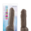 Blush Au Natural 10" Big Boy Realistic Dildo w/Balls - Chocolate