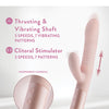 Blush Fraya Rabbit Rechargeable Vibrator - Pink