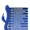 Blush Harper Rabbit Vibrator - Midnight