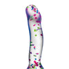 Blush Neo Elite Hanky Panky 7" Confetti Dildo - Glow in the Dark