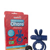 Screaming O Ohare Remote Controlled Vibrating Ring  - Blue