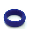 Spartacus 1.75" Wide Silicone Donut Ring - Blue